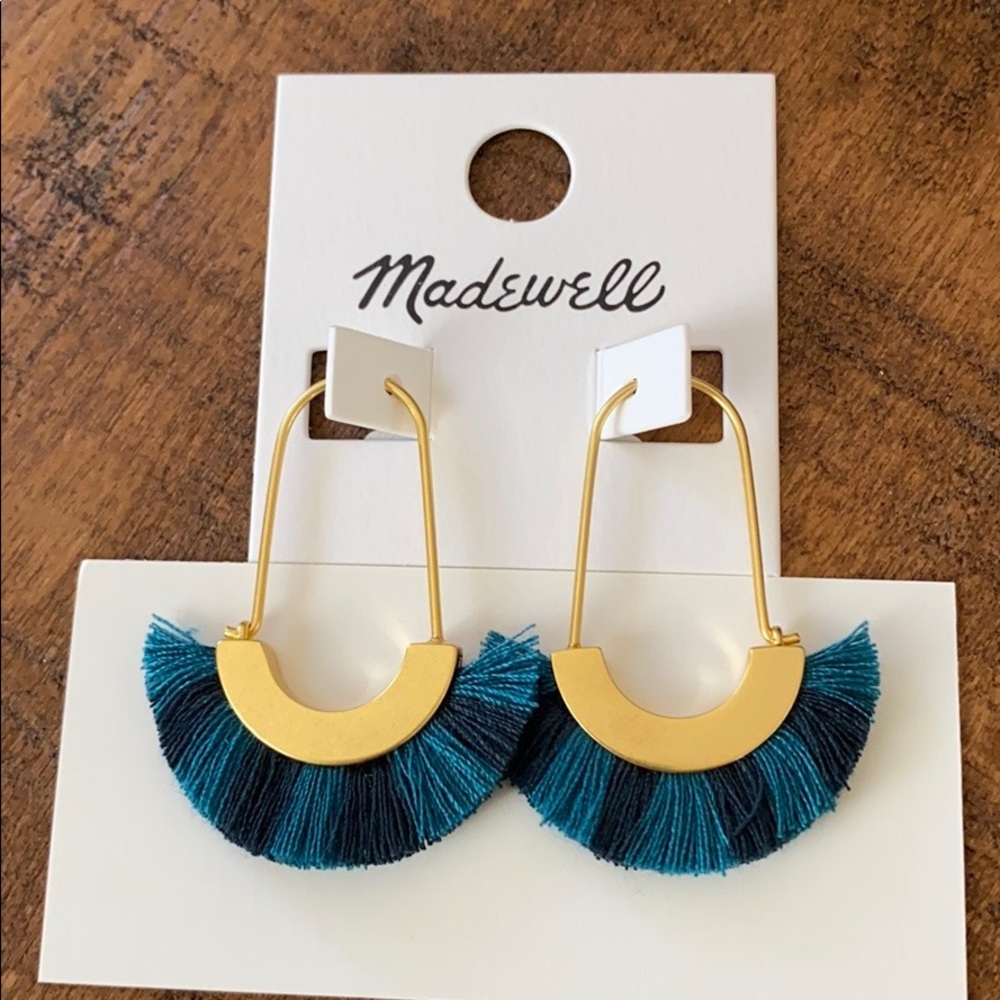 Madewell Arc Wire Fringe Earrings - Picture 3 of 5